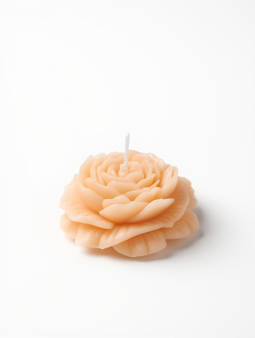 Peony Aromatic Candle Floral Wedding Decor Gift