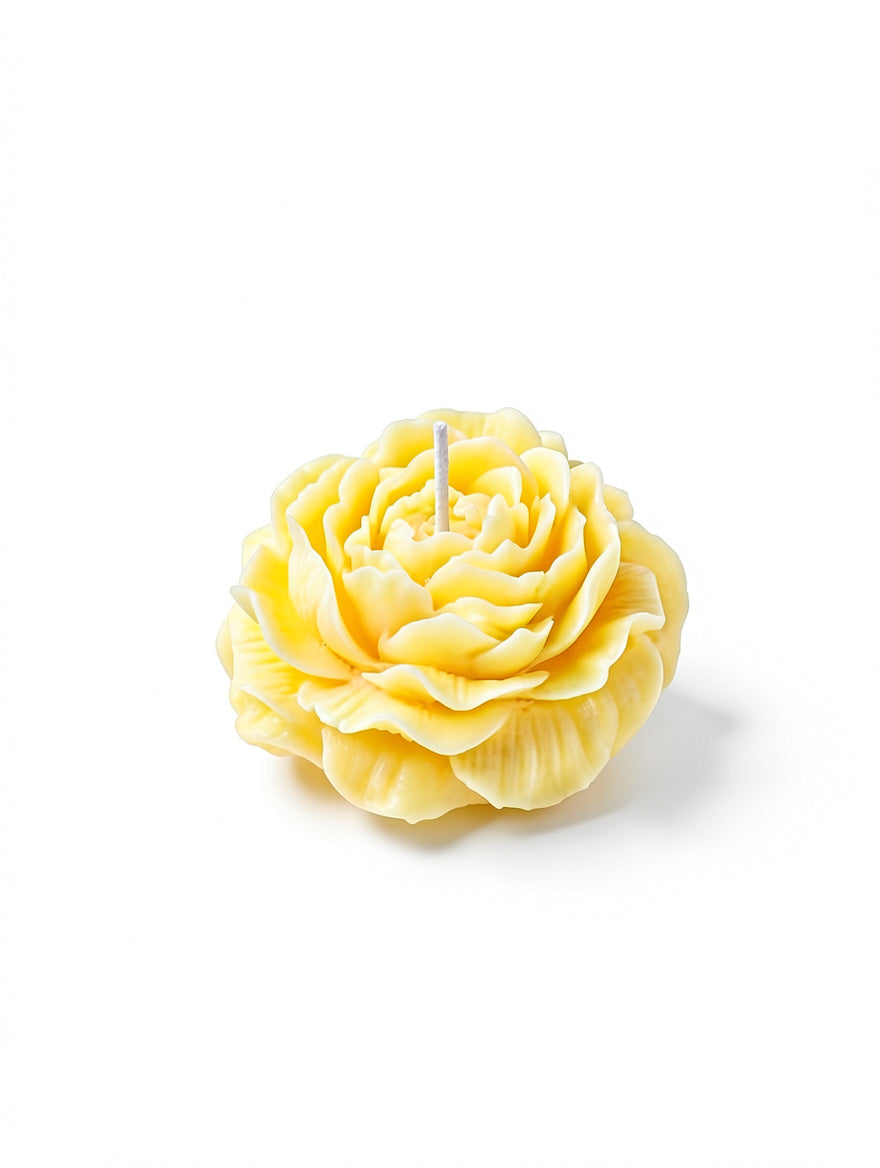 Peony Aromatic Candle Floral Wedding Decor Gift