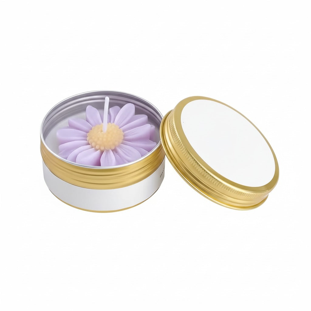 Handmade Chamomile Soy Candle Aromatherapy Tin