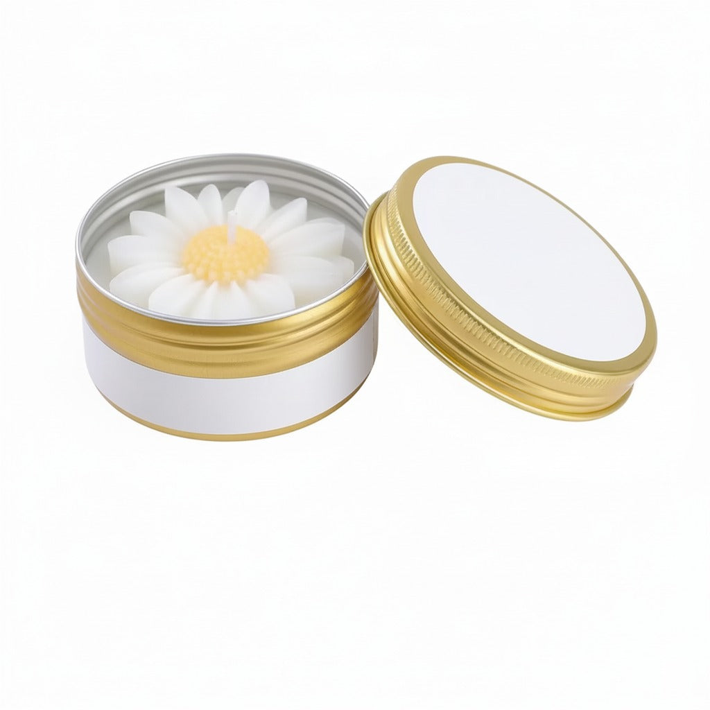 Handmade Chamomile Soy Candle Aromatherapy Tin