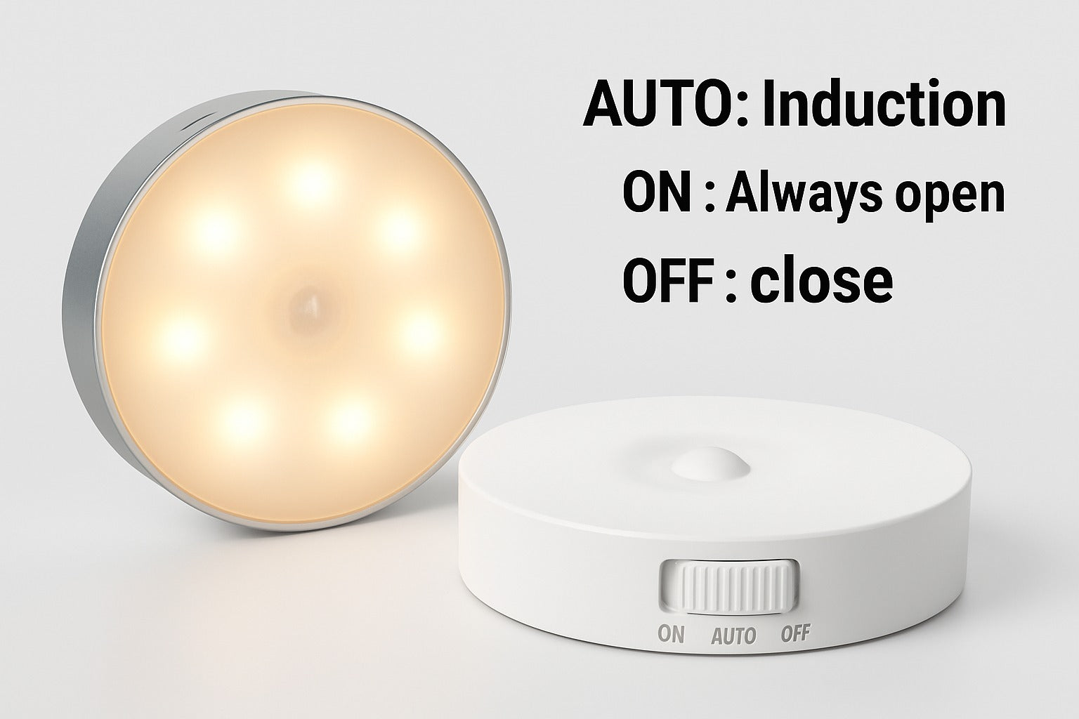 Rechargeable LED Motion Sensor Light Smart Night Lamp
