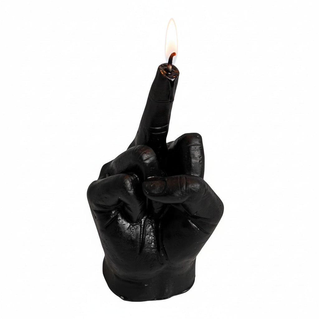 Funny Middle Finger Scented Candle Soy Wax Gift