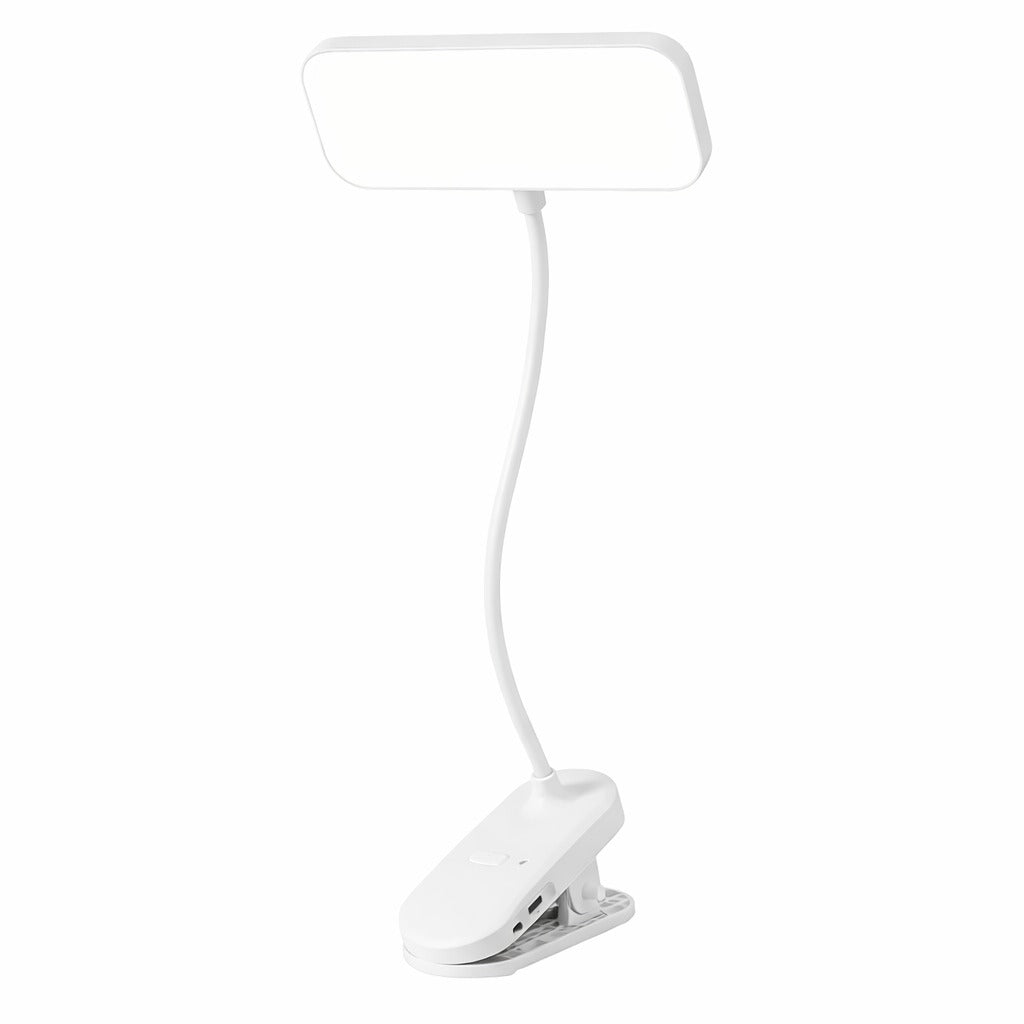 USB Rechargeable Clip On LED Reading Lamp