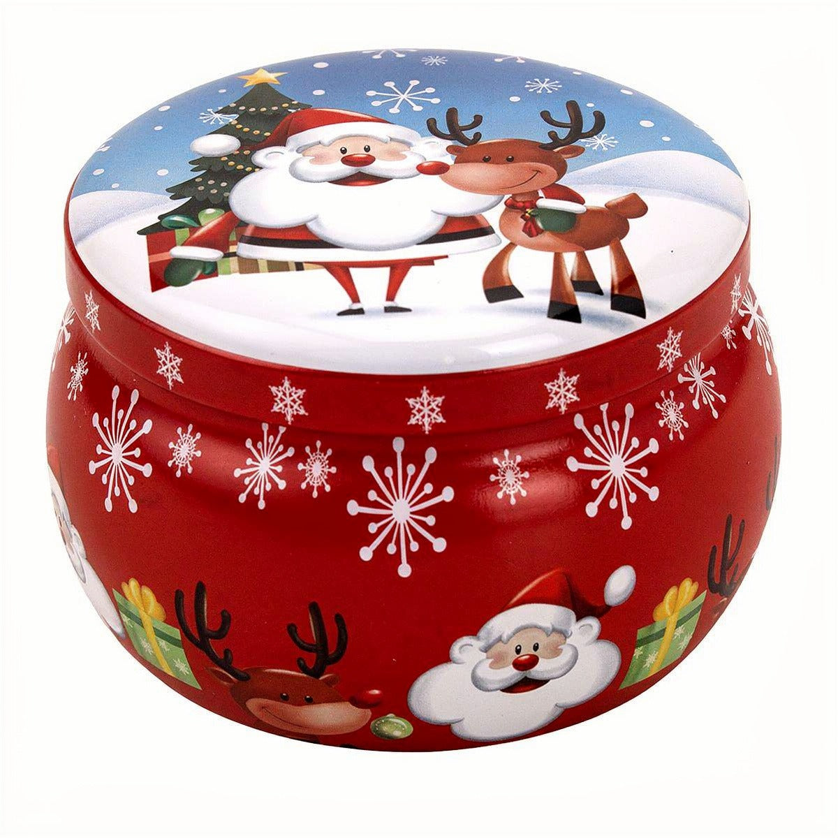 Christmas Aroma Candle Santa Claus Tin Scented Candle