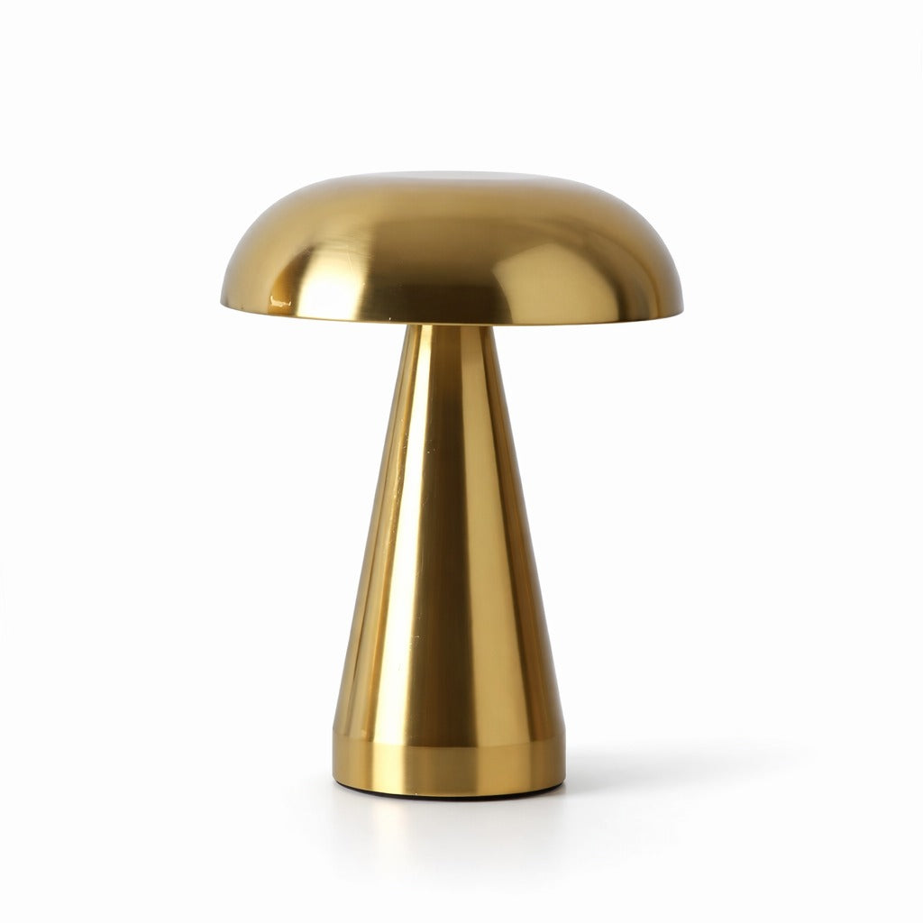 Rechargeable Retro Mushroom Table Lamp Touch LED Light