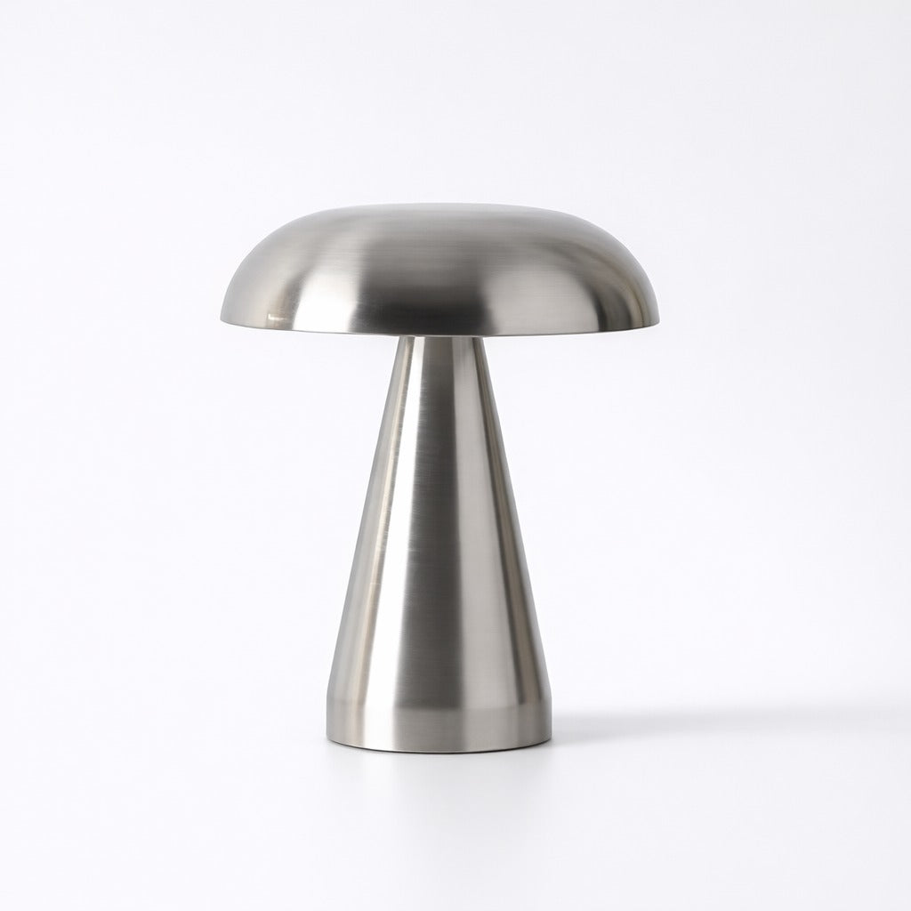 Rechargeable Retro Mushroom Table Lamp Touch LED Light